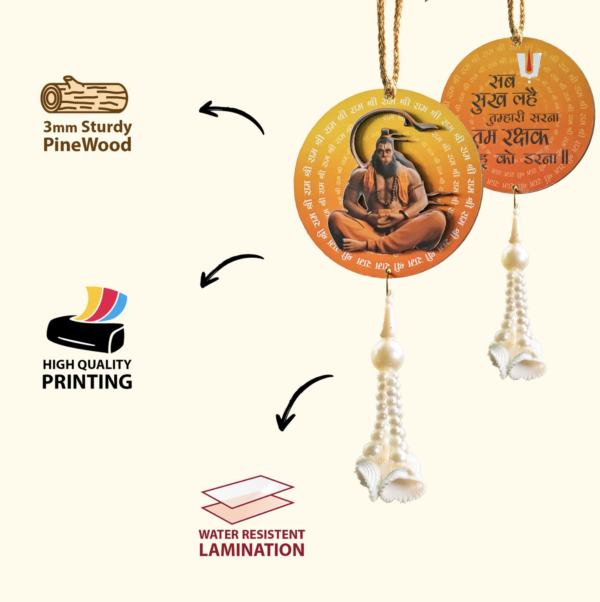 Hanuman Ji Car Hanging - Image 2