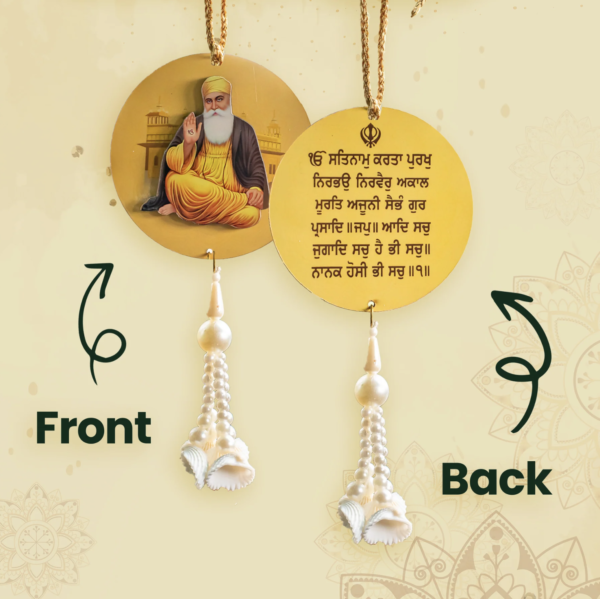 Guru Nanak Dev Ji Car Hanging