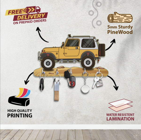 Thar Car Key Holder - Image 3