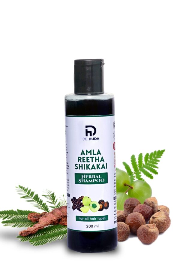 Amla Reetha Sikha Herbal Shampoo